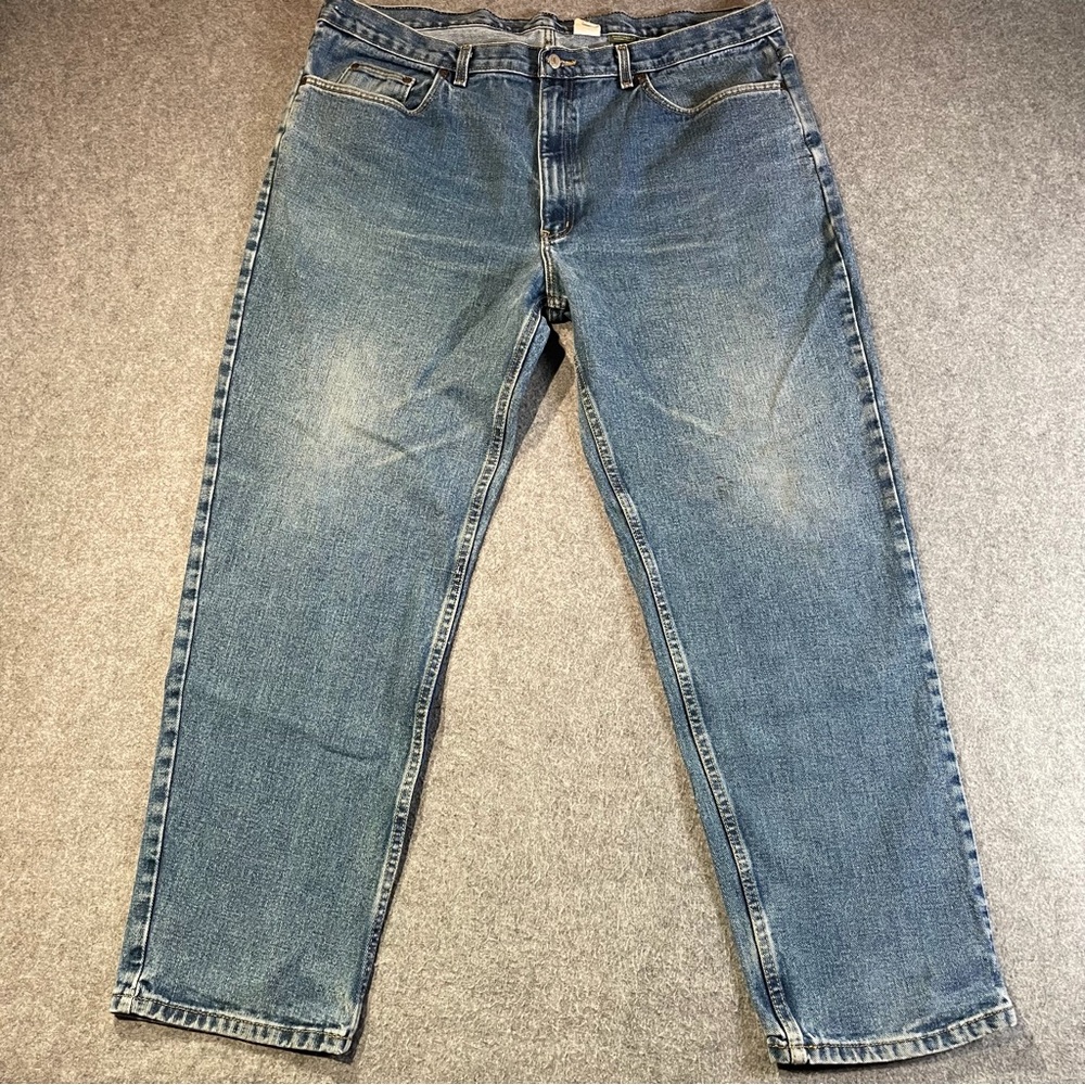 Great Northwest Jeans Men’s Sz 44x30 Medium Wash 100% Cotton Relax Straight Leg